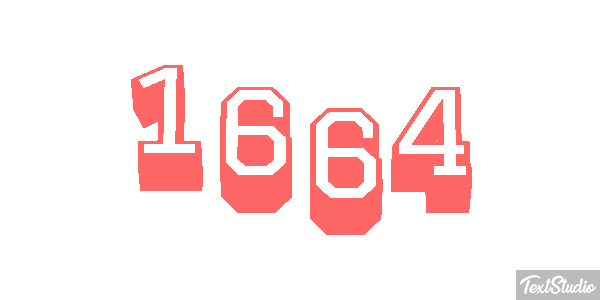 1664 テキスト効果