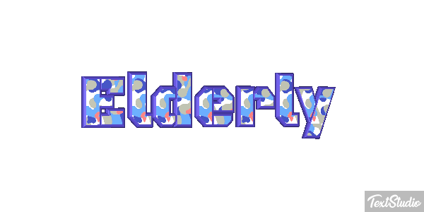 Elderly Tekst effect