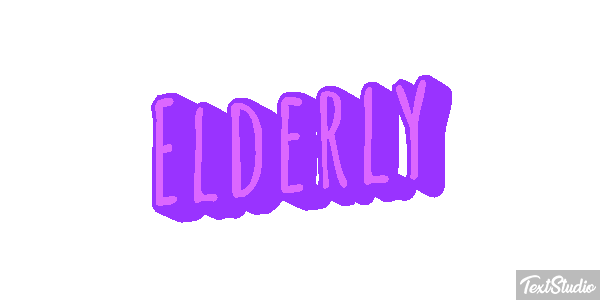 Elderly Tekst effect