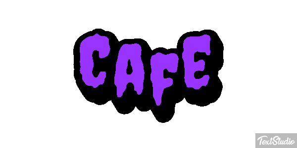 Café Text effect