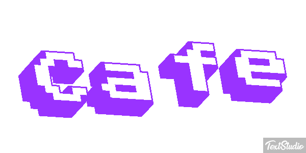 Café Text effect