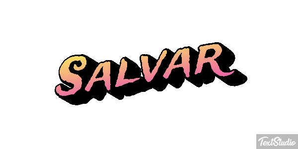 Salvar Efeito do texto