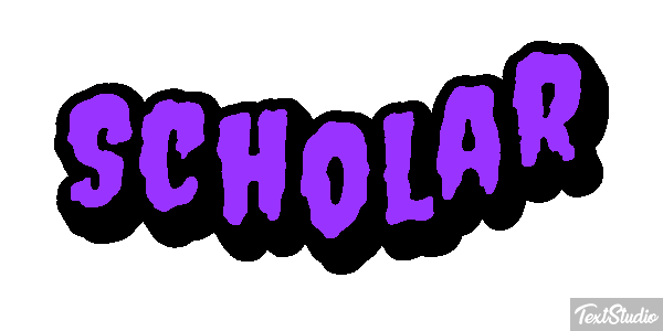 Scholar Texteffekt