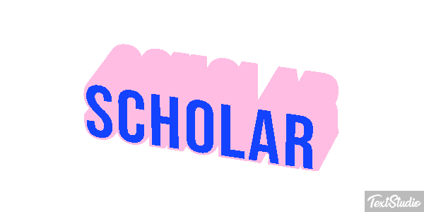 Scholar Texteffekt