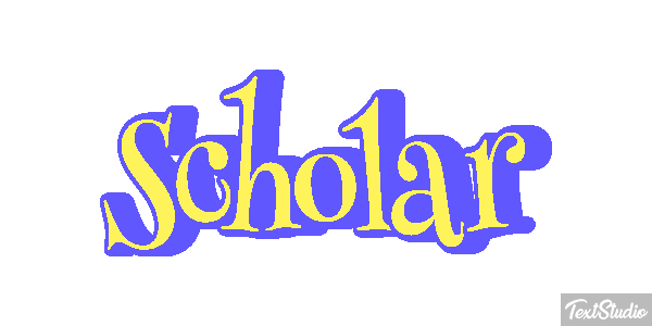 Scholar Texteffekt