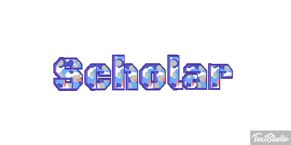 Scholar Texteffekt