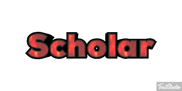 Scholar Texteffekt