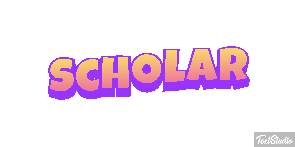 Scholar Texteffekt