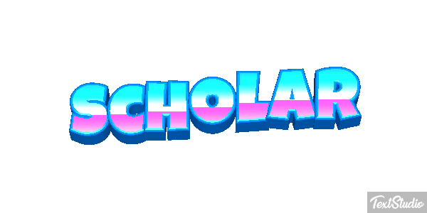 Scholar Texteffekt