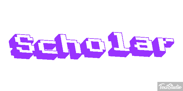 Scholar Texteffekt