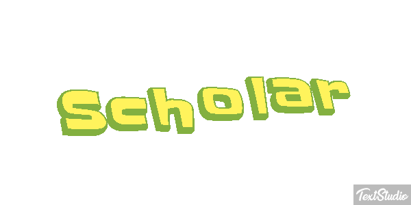 Scholar Texteffekt
