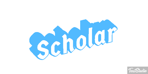 Scholar Texteffekt