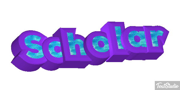 Scholar Texteffekt