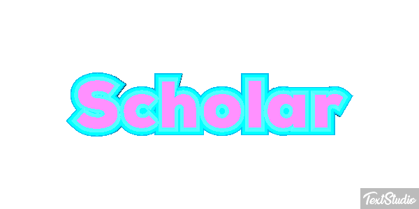Scholar Texteffekt