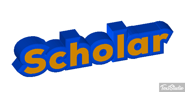 Scholar Texteffekt