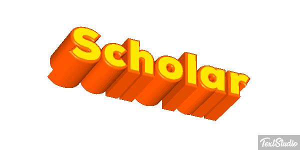Scholar Texteffekt