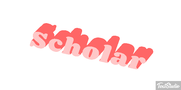 Scholar Texteffekt