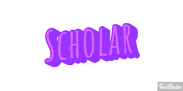 Scholar Texteffekt