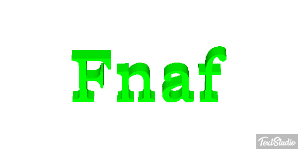 Fnaf Metin efekti