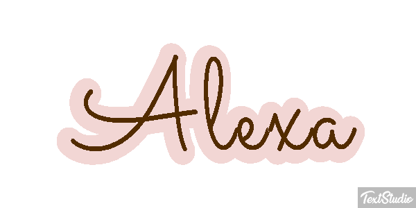 Alexa Text effect
