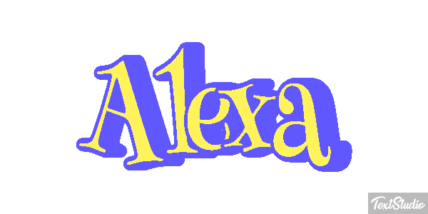 Alexa Text effect