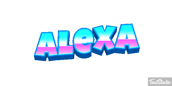 Alexa Text effect