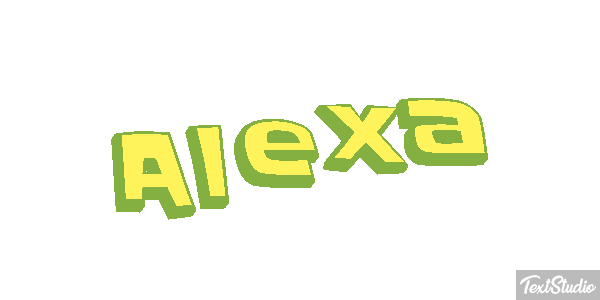 Alexa Text effect
