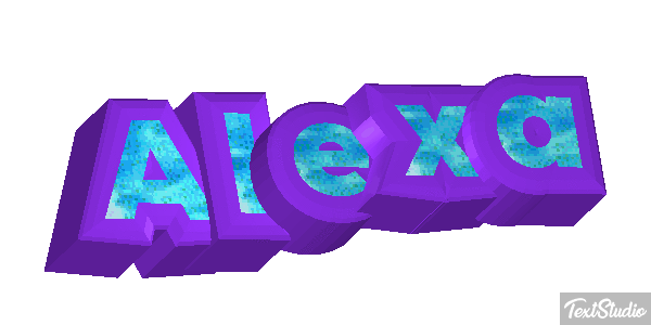 Alexa Text effect