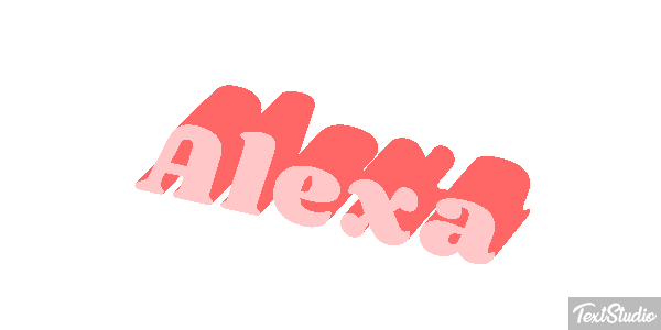 Alexa Text effect