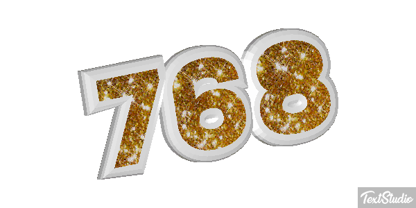 768 Texteffekt