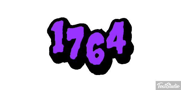 1764 Text effect