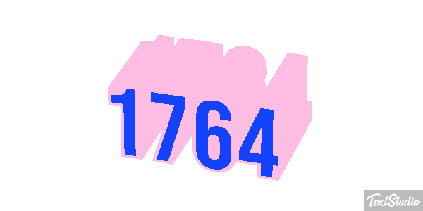 1764 Text effect