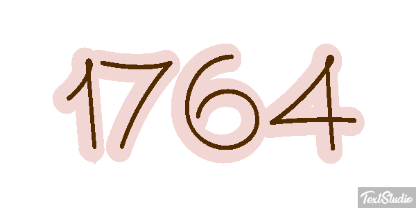 1764 Text effect