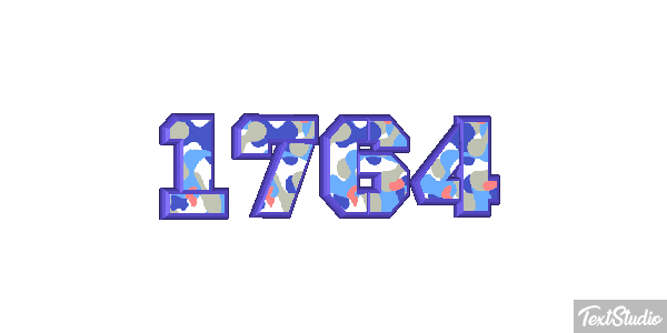 1764 Text effect