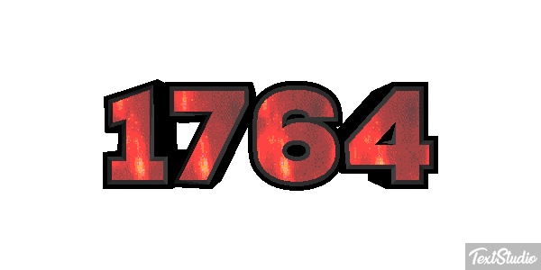 1764 Text effect