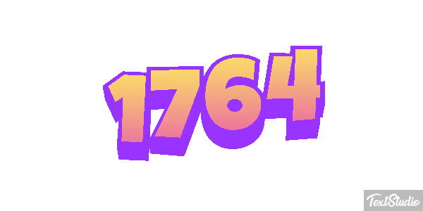 1764 Text effect