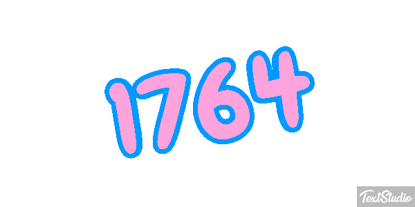 1764 Text effect