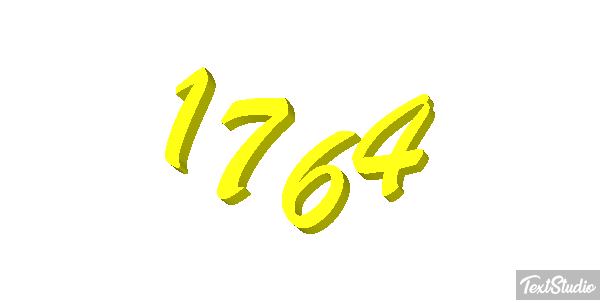 1764 Text effect