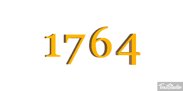 1764 Text effect