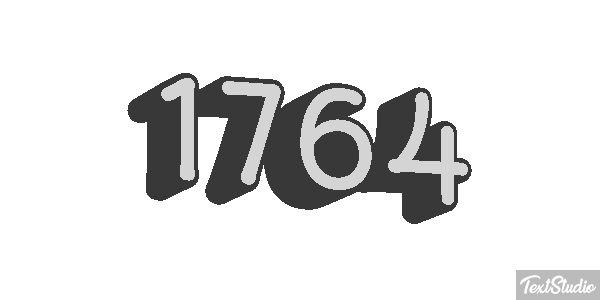 1764 Text effect