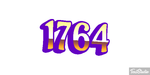 1764 Text effect