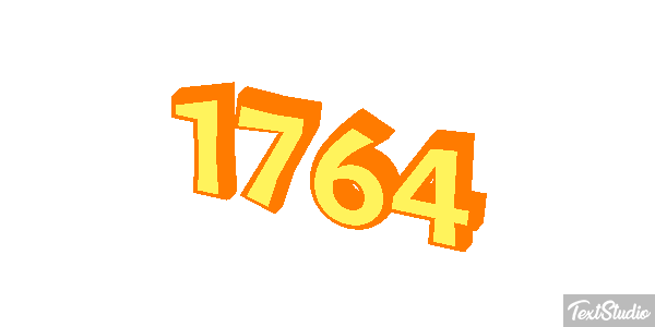 1764 Text effect