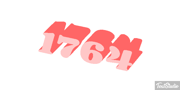 1764 Text effect