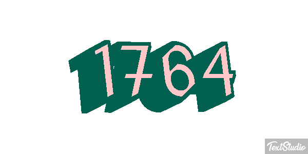 1764 Text effect