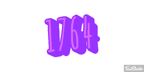 1764 Text effect