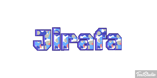 Jirafa Effet de texte