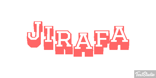 Jirafa Effet de texte