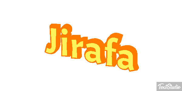 Jirafa Effet de texte