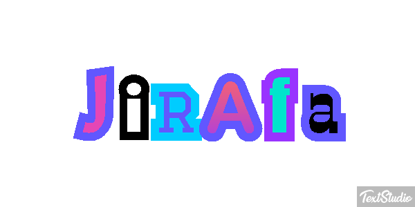 Jirafa Effet de texte