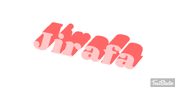 Jirafa Effet de texte